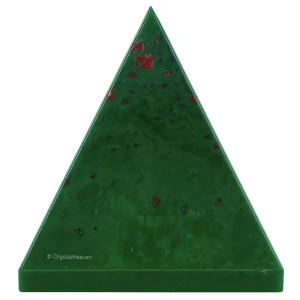 Bloodstone Pyramid (1.5 Inch)
