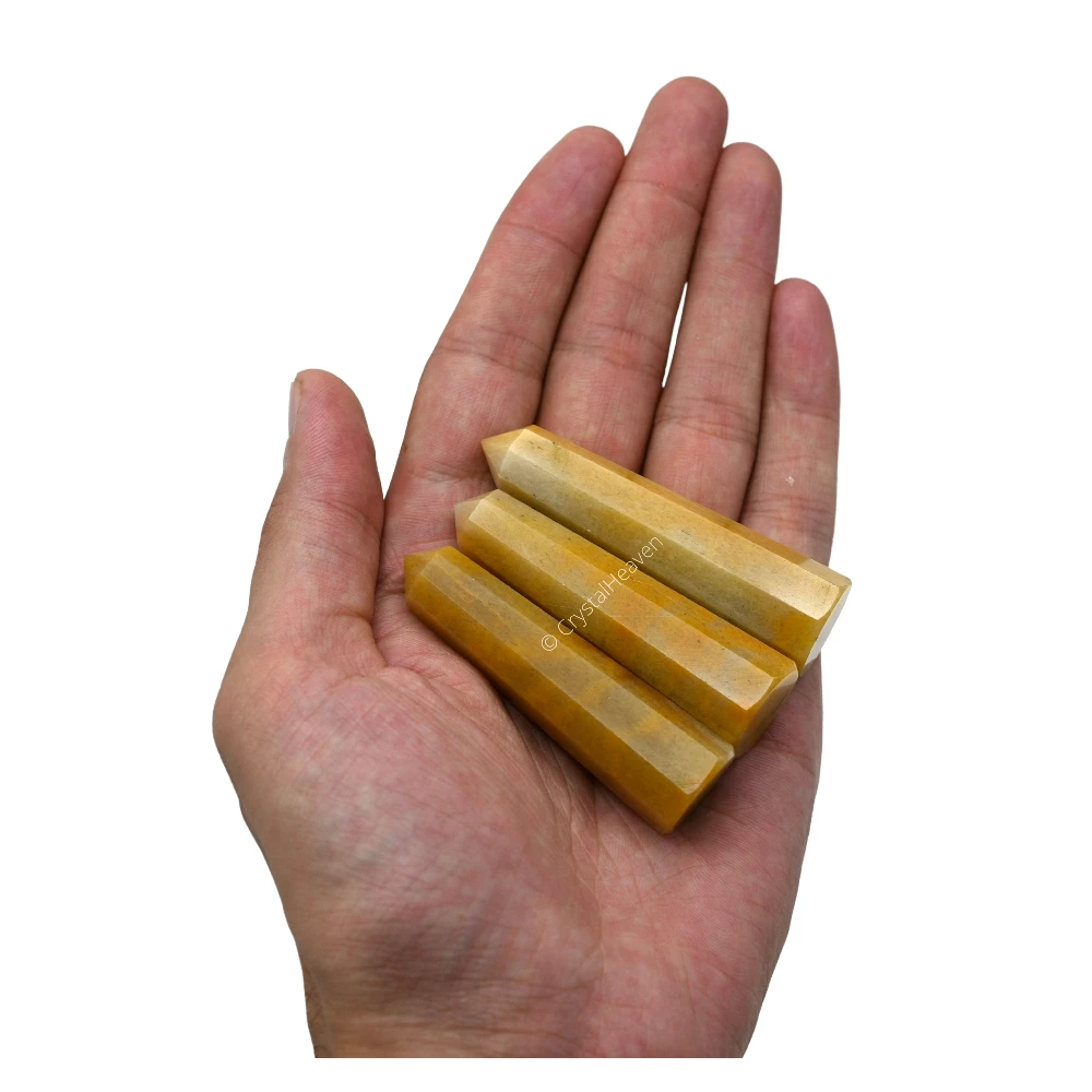 Yellow Jasper Tower (2" to 3" inch) - Image 3
