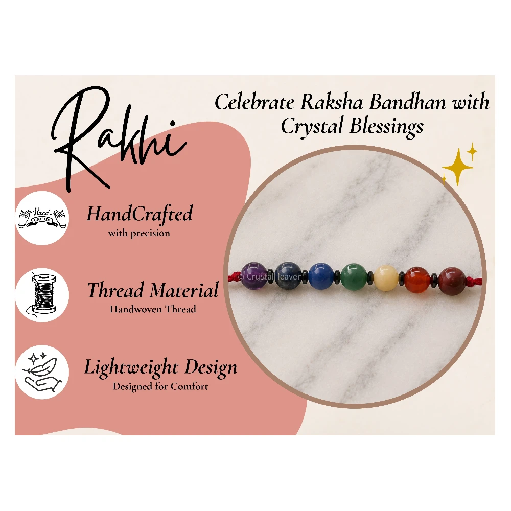 Chakra Rakhi for Brother (Set of 5) - Image 4