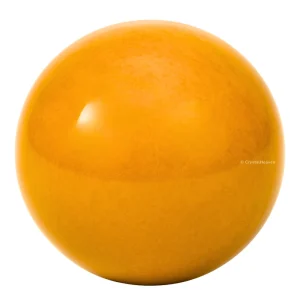Yellow Jasper Sphere (1 Inch)