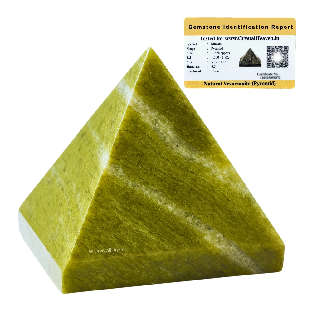 Vesuvianite Pyramid (2 Inch) - Image 2