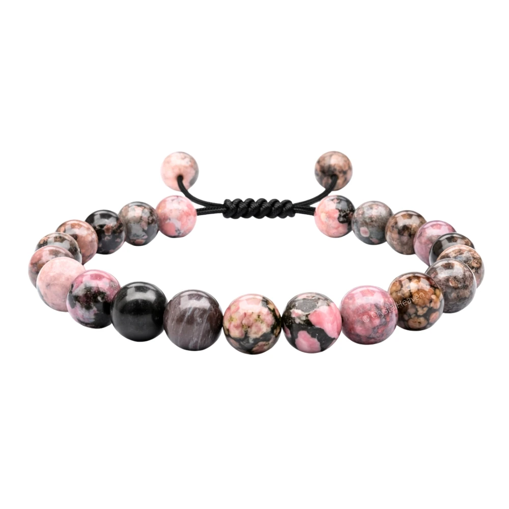 Amethyst Healing Crystal Bracelets - 6mm Beads (Adjustable) - Image 10