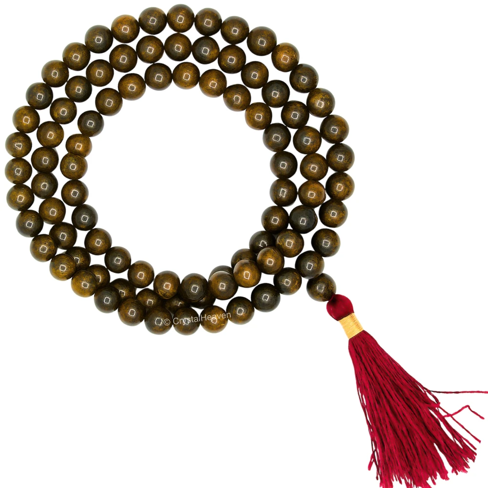 Bronzite Japa Mala (Without Knot) - Image 5