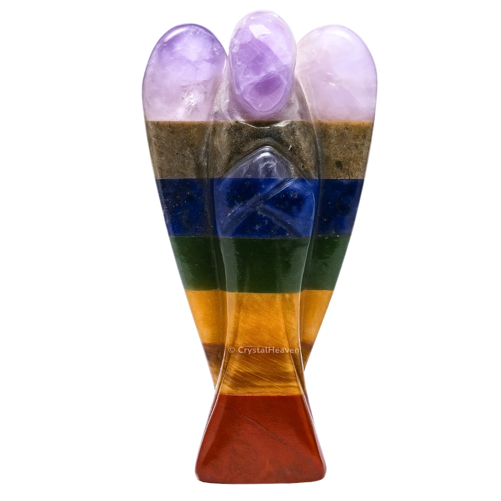 7 Chakra Onyx Orgone Pyramid (Reiki) - Image 9