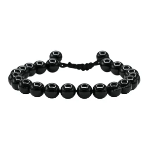 Black Tourmaline Bracelet (Adjustable)