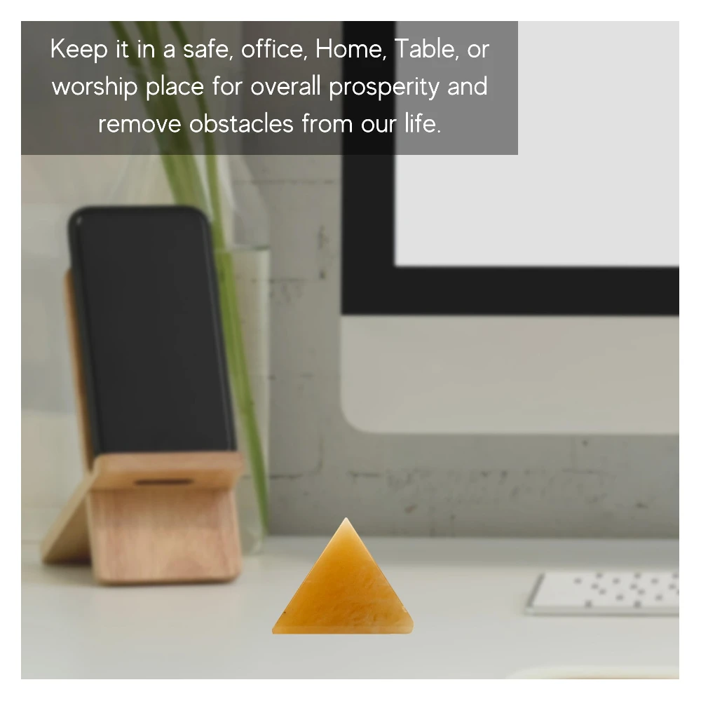 Yellow Aventurine Pyramid (1 Inch) - Image 4