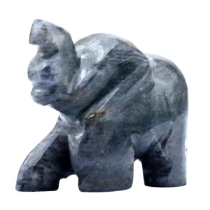 Blue Aventurine Crystal Elephant