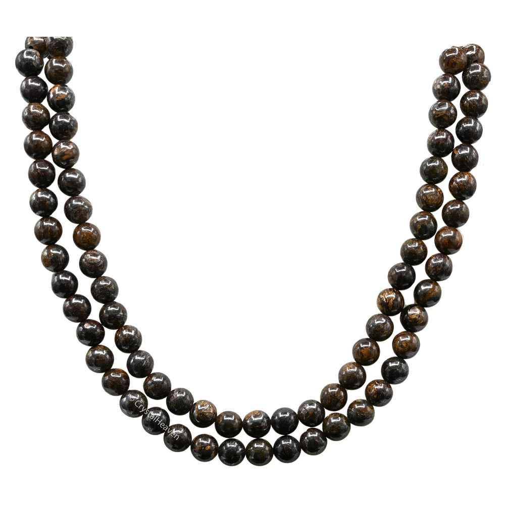 Bronzite Japa Mala (Without Knot) - Image 6
