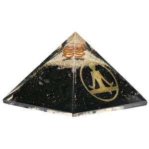 Black Tourmaline Orgone Pyramid (Buddha Yoga)