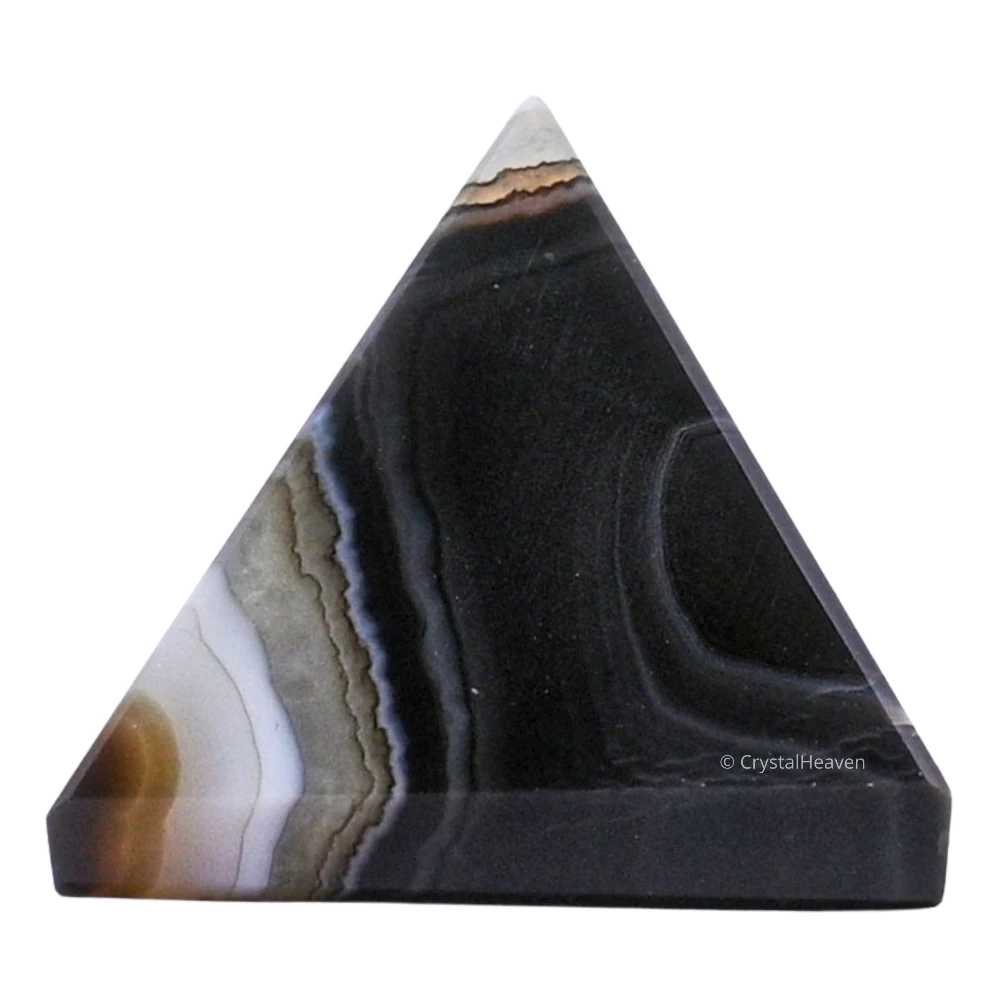 Black Onyx Pyramid (1 Inch)