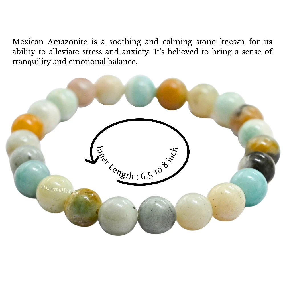 Amazonite Bracelet (Elastic) - Image 4