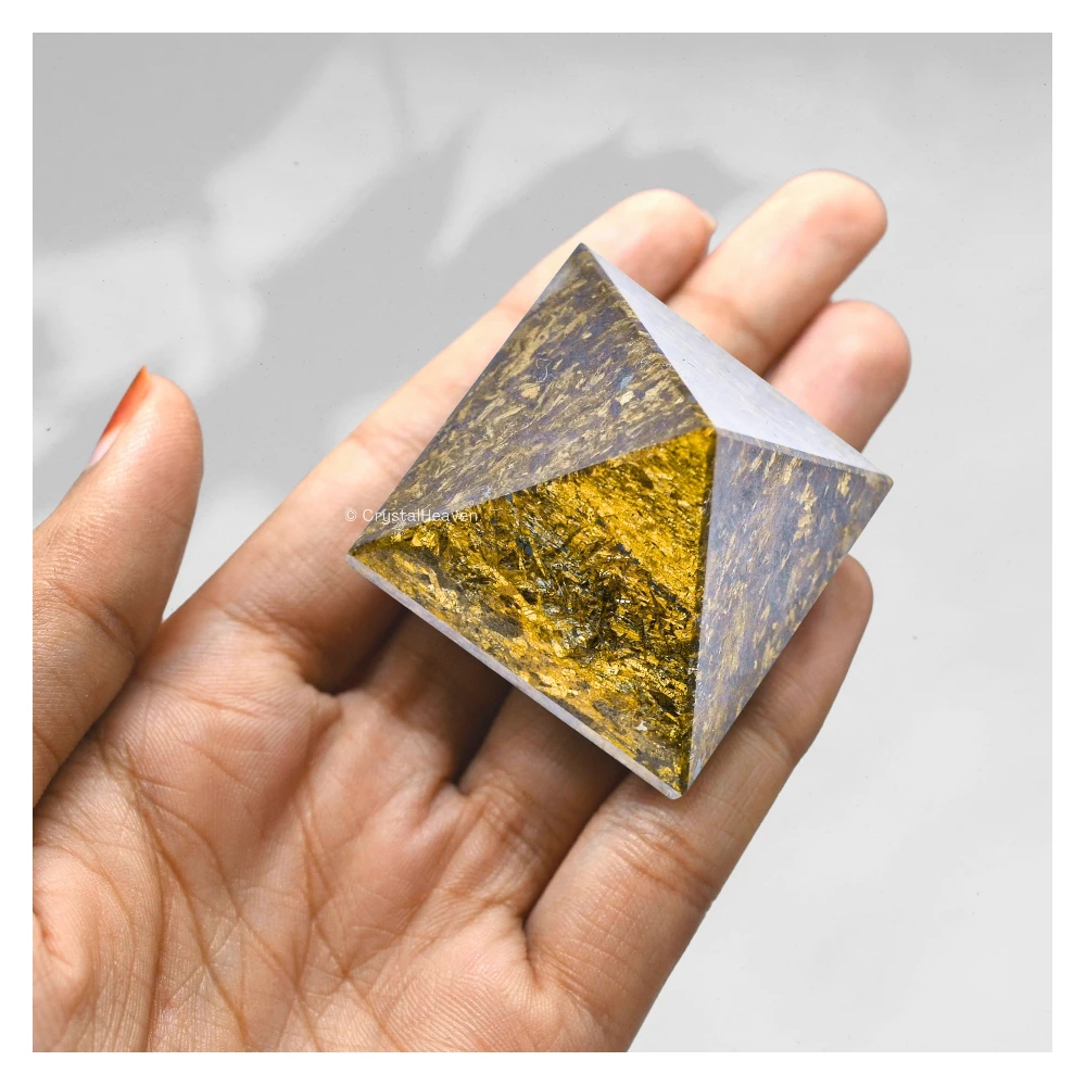 Bronzite Pyramid (1.5 Inch) - Image 4