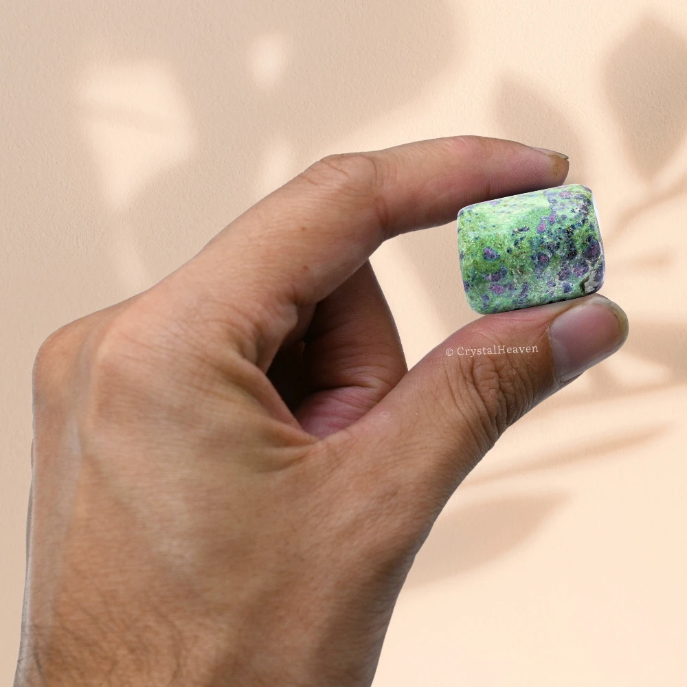 Tumbled Ruby Fuchsite Stones (30 Gram) - Image 6