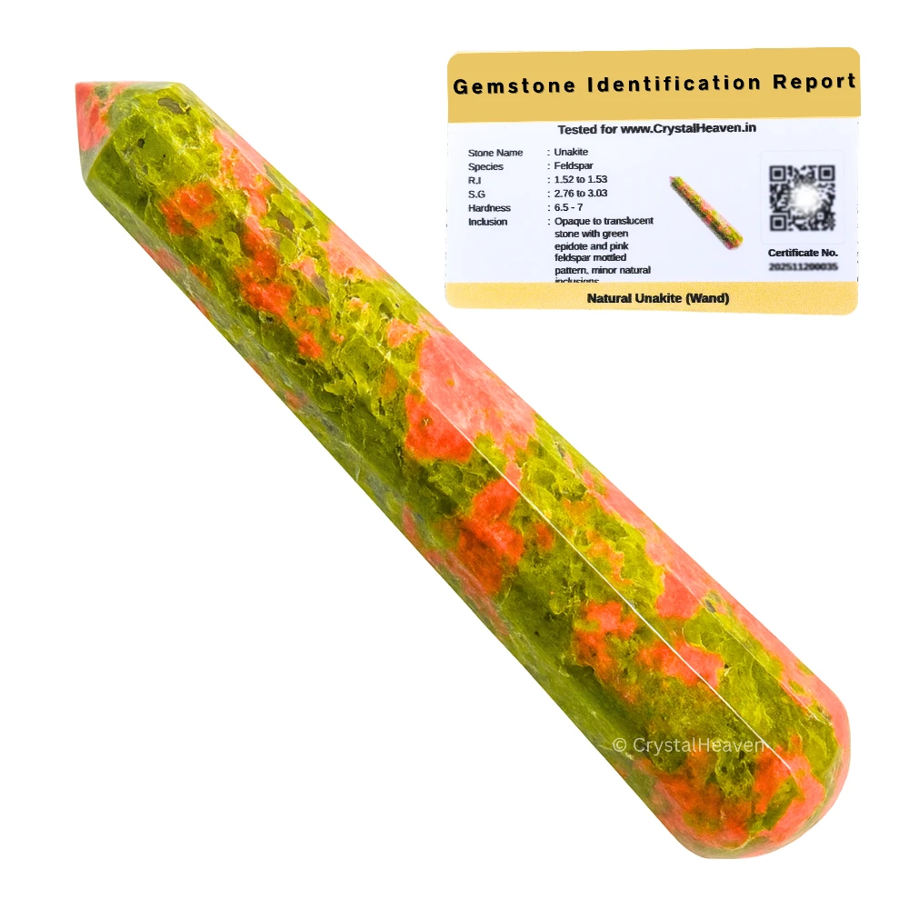 Unakite Wand (Faceted) - Image 2