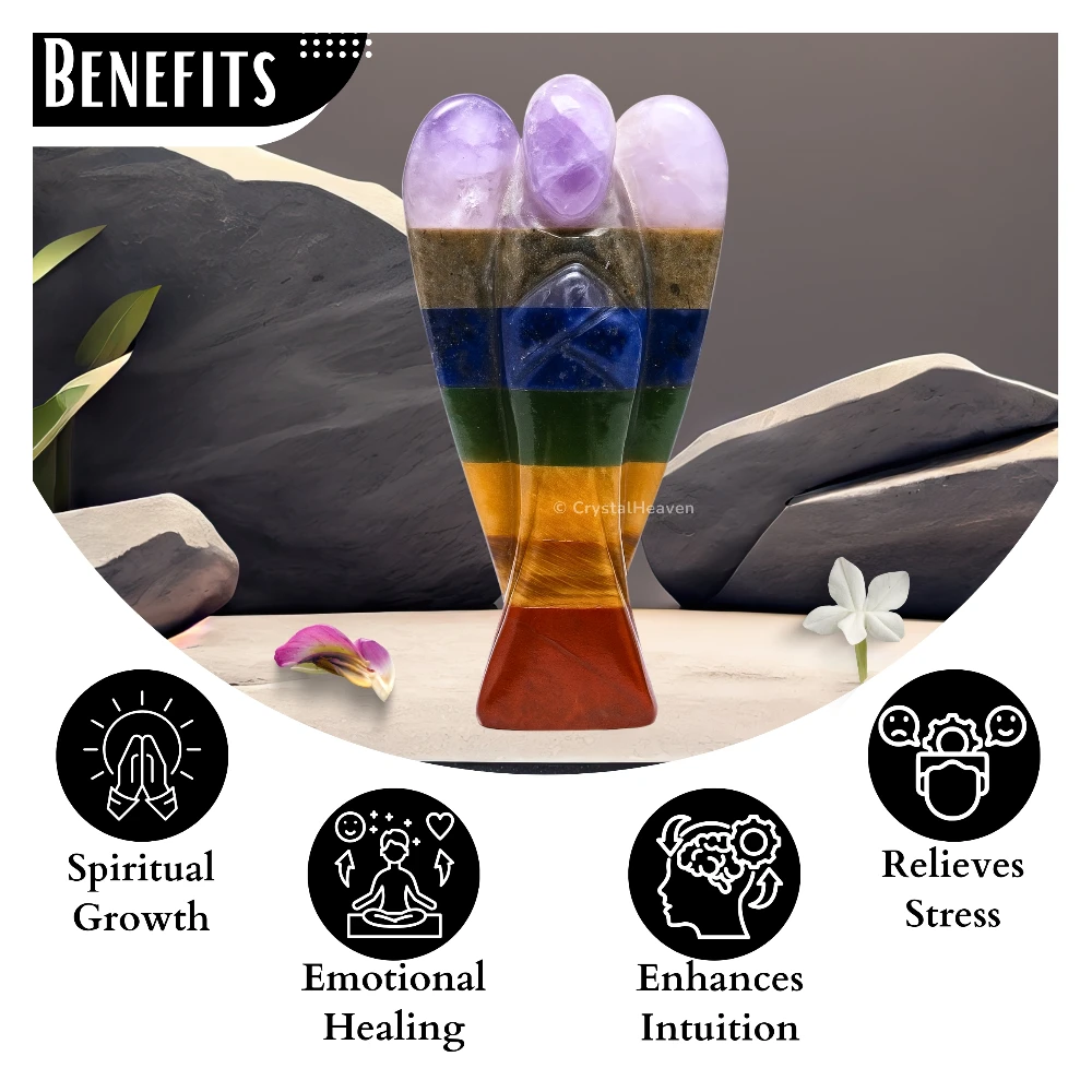 7 Chakra Angel (3 Inch) - Image 3