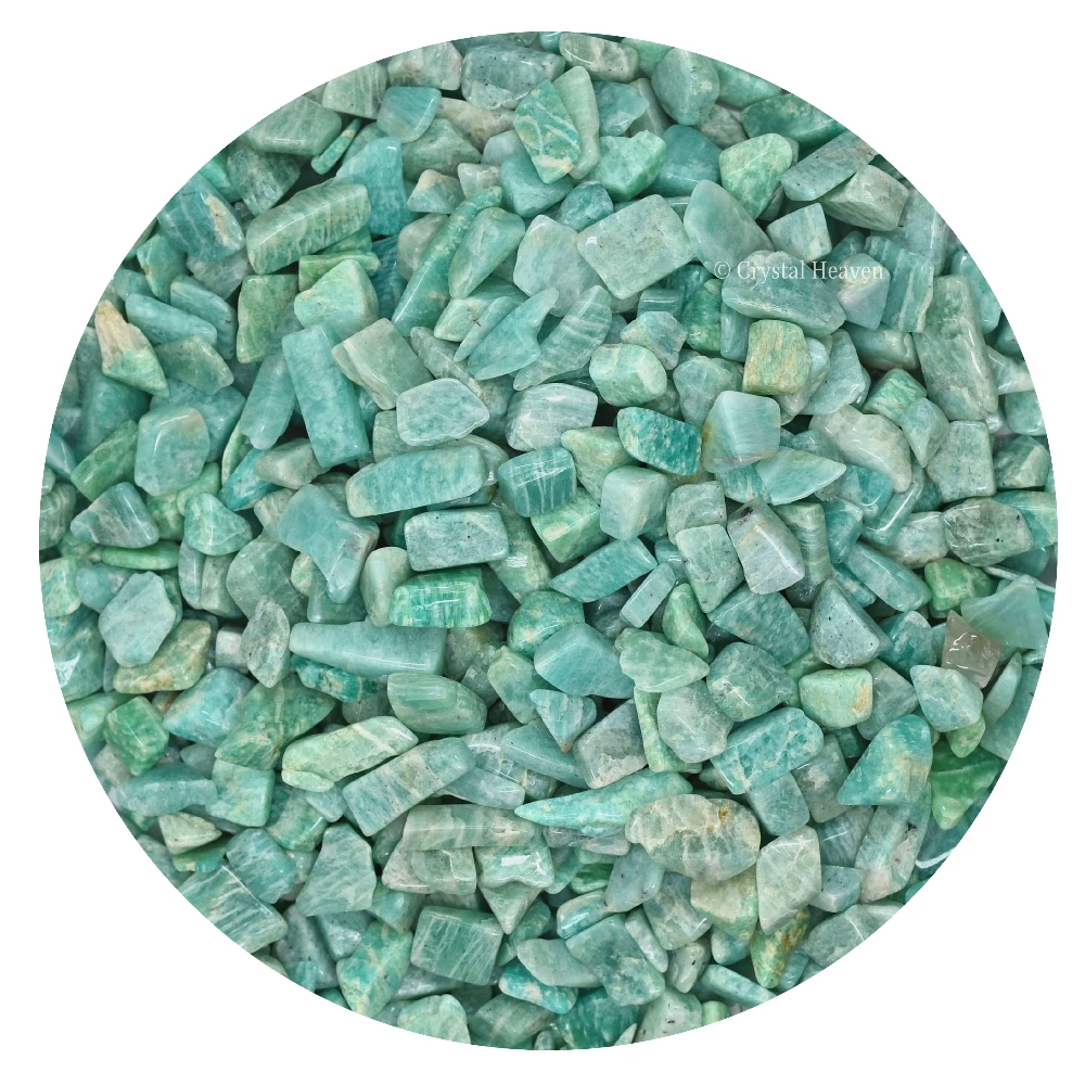 Amazonite Crystal Keychain (Tumbled) - Image 9