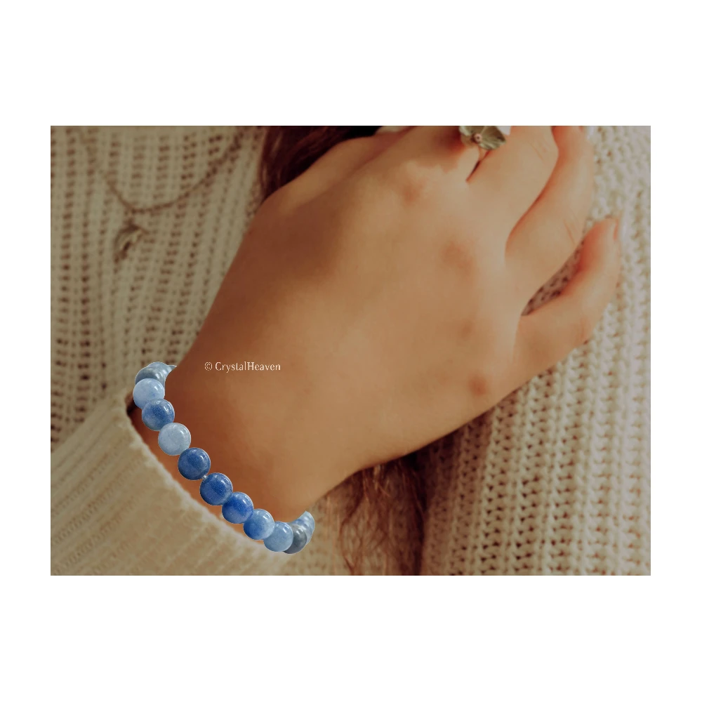 Blue Aventurine Bracelet (Elastic) - Image 5