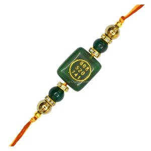 Zibu Money Success Rakhi for Brother (Red)
