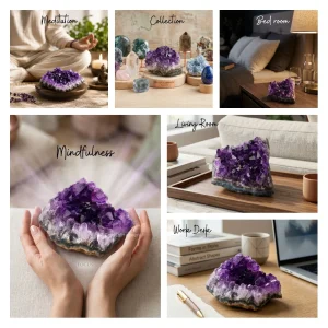 Amethyst Cluster (20 to 50 Gram)