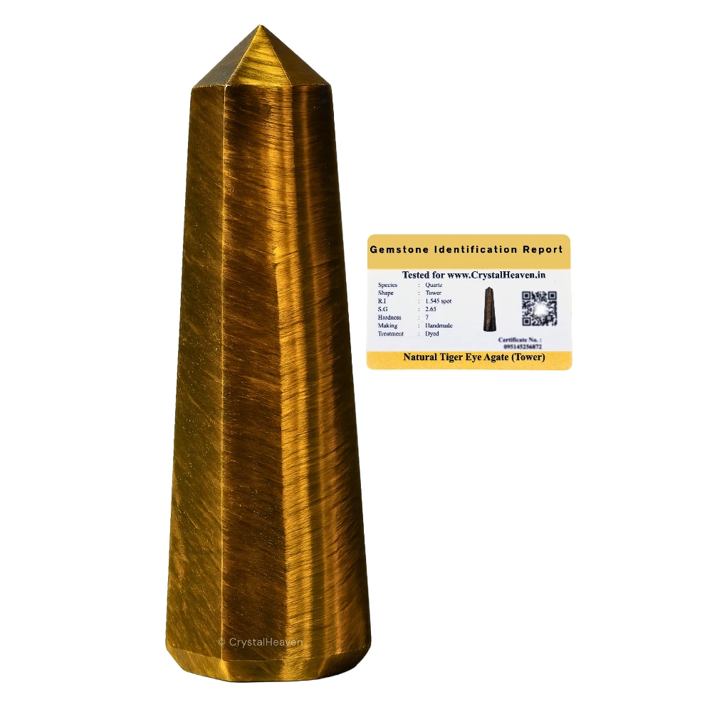 Tiger Eye Tower (2" to 3" inch) - Image 2