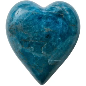 Blue Apatite Heart