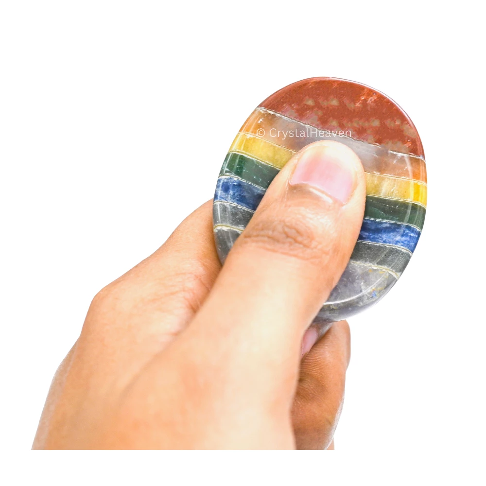 7 Chakra Worry Stone - Image 3
