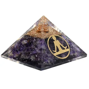 Amethyst Orgone Pyramid (Buddha Yoga)