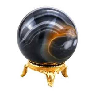 Black Onyx Sphere (1.5 Inch)