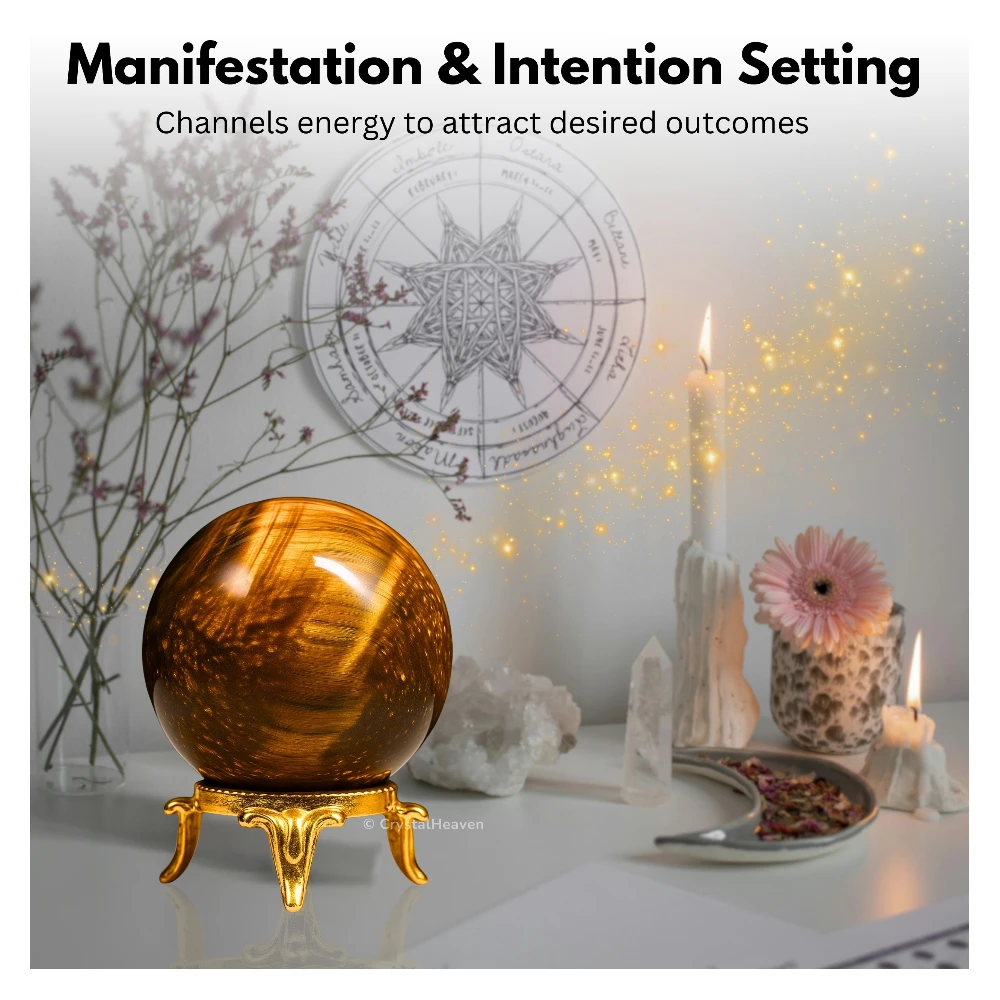 Tiger Eye Sphere (1.5 Inch) - Image 6
