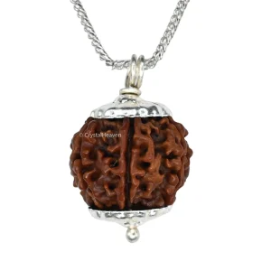6 Mukhi Rudraksha Pendant (Silver)
