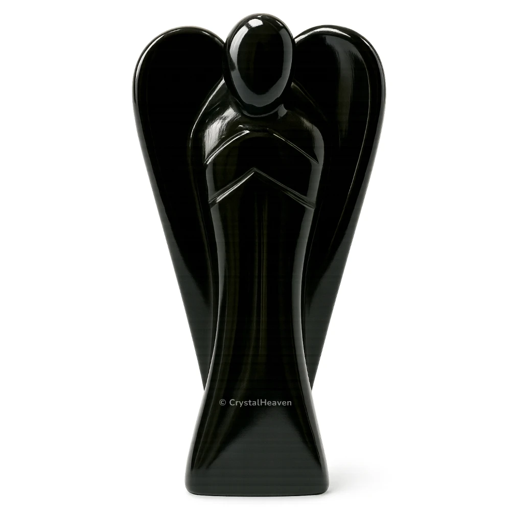 Black Agate Angel (2 Inch) - Image 8