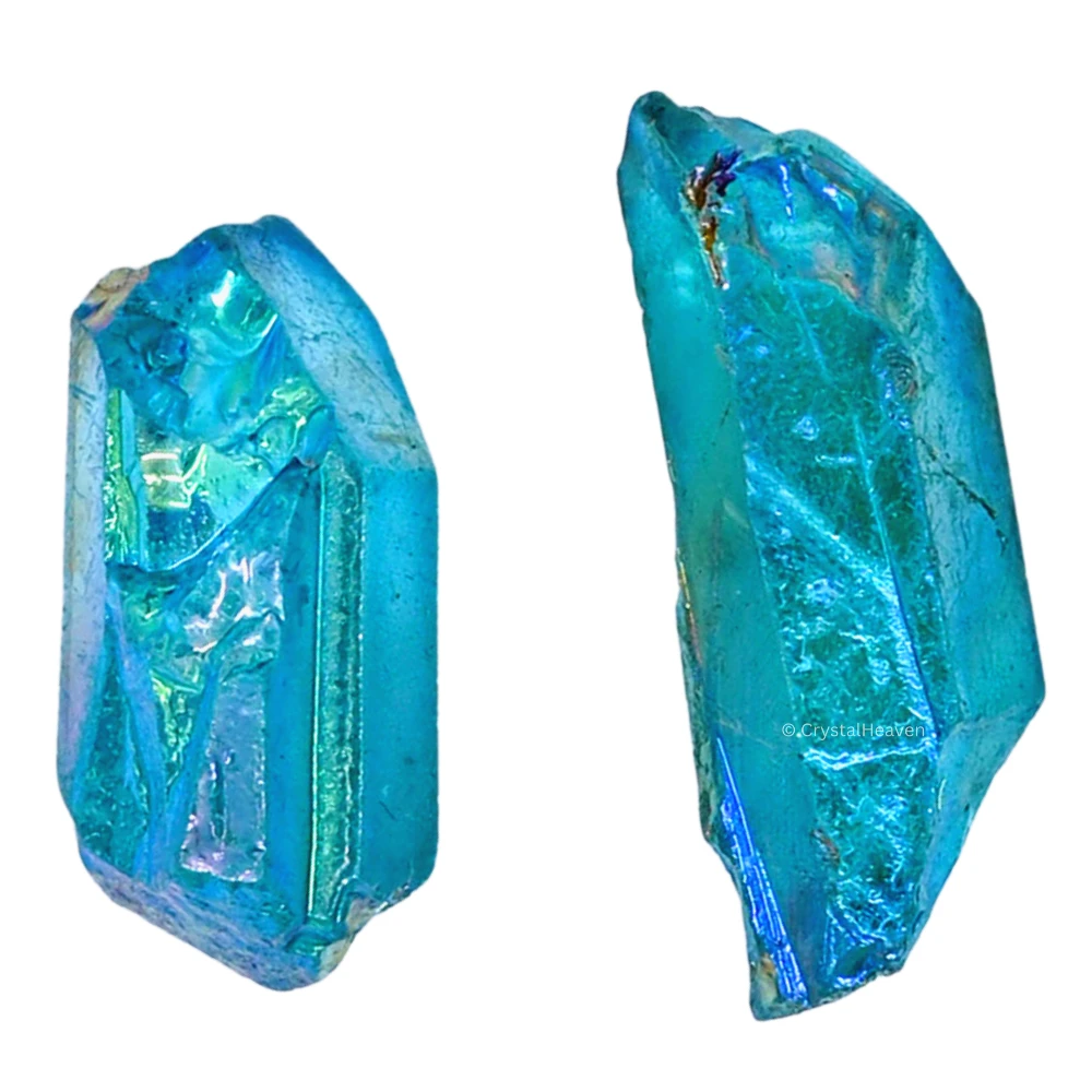Aqua Aura Quartz Pencil Points (Set of 50) - Image 9