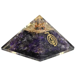 Amethyst Orgone Pyramid (Reiki)