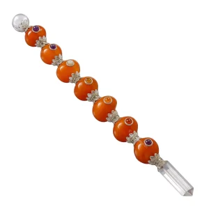 Carnelian Crystal Tumbled Healing Stick