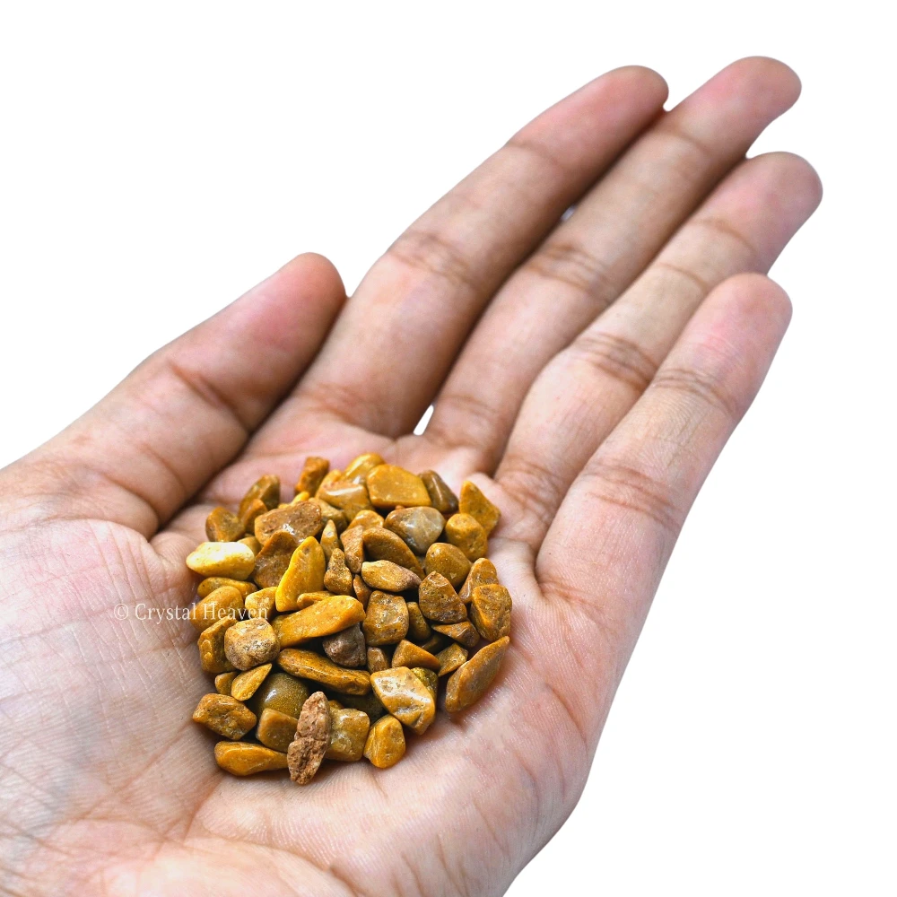Yellow Jasper Chips (500 gram) - Image 5