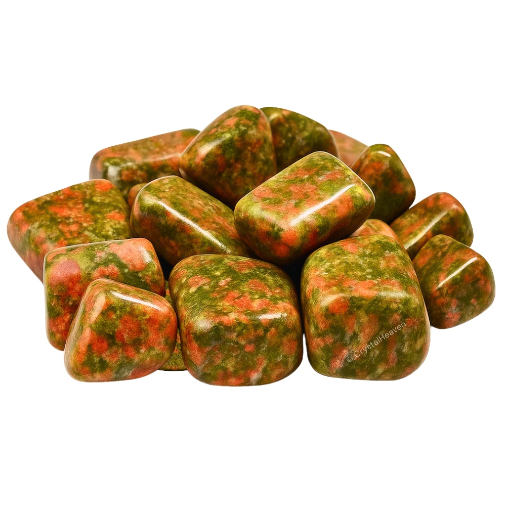 Tumbled Unakite Stones (30 Gram) - Image 3