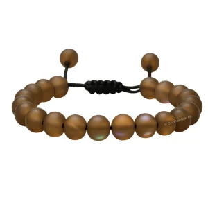 Chocolate Brown Mermaid Bracelet (Adjustable)