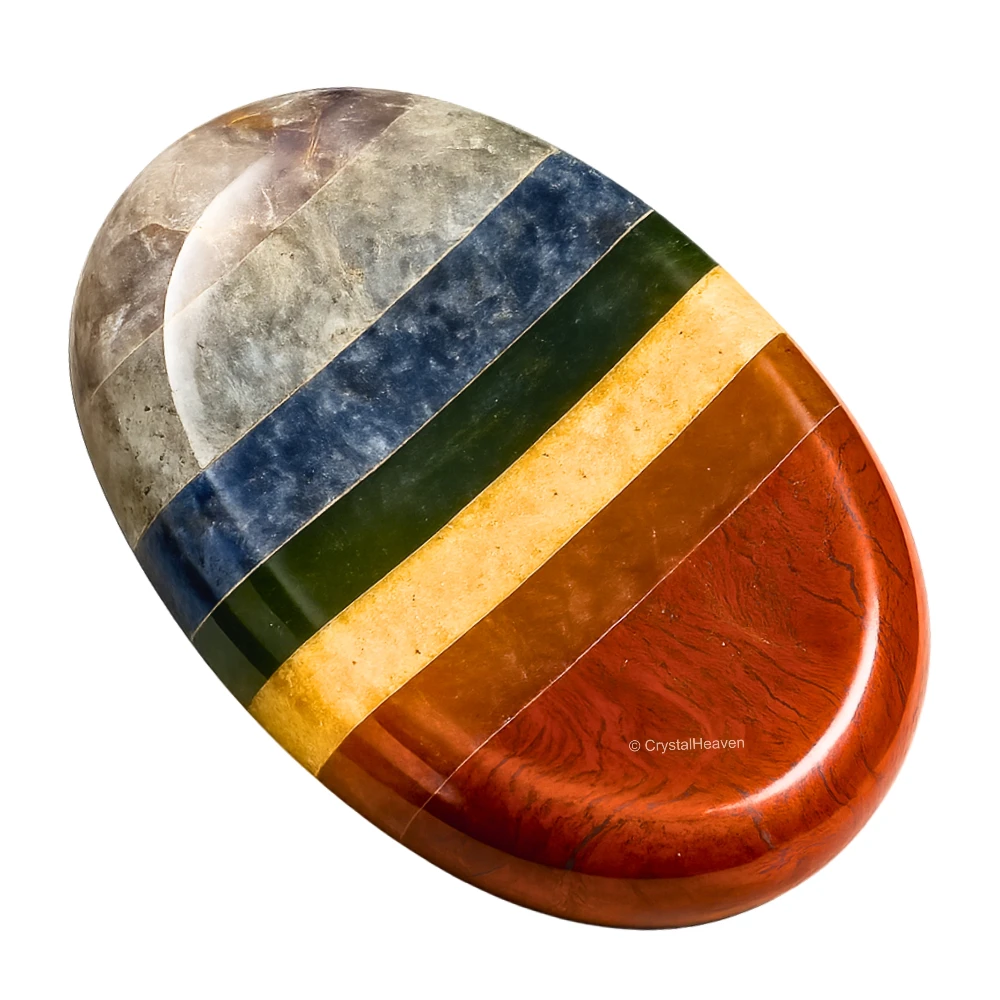 7 Chakra Worry Stone