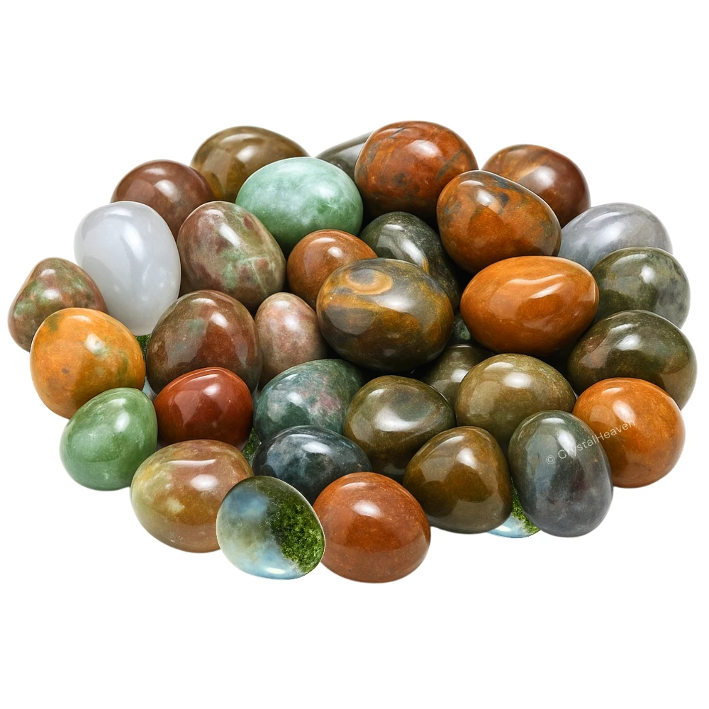 Tumbled Fancy Jasper Stones (30 Gram) - Image 3