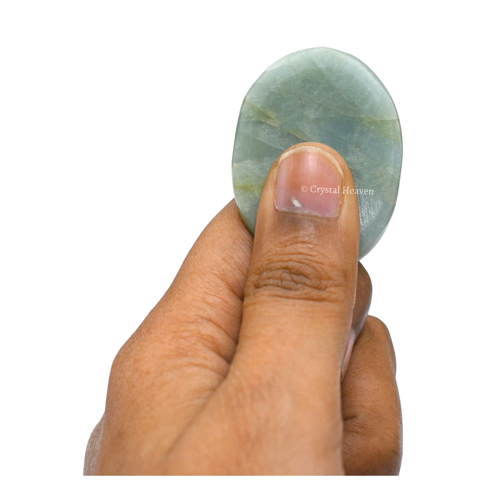 Aquamarine Worry Stone - Image 4