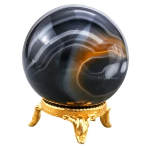 Black Onyx Sphere (2 Inch)