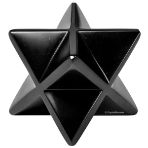 Black Tourmaline Crystal Merkaba (45-55mm)