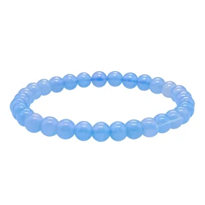 Aquamarine Healing Crystal Bracelets - 6mm Beads