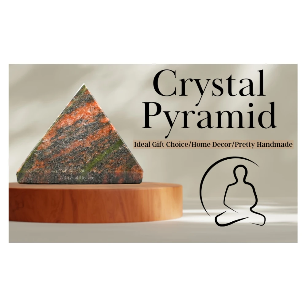 Unakite Pyramid (2 Inch) - Image 6