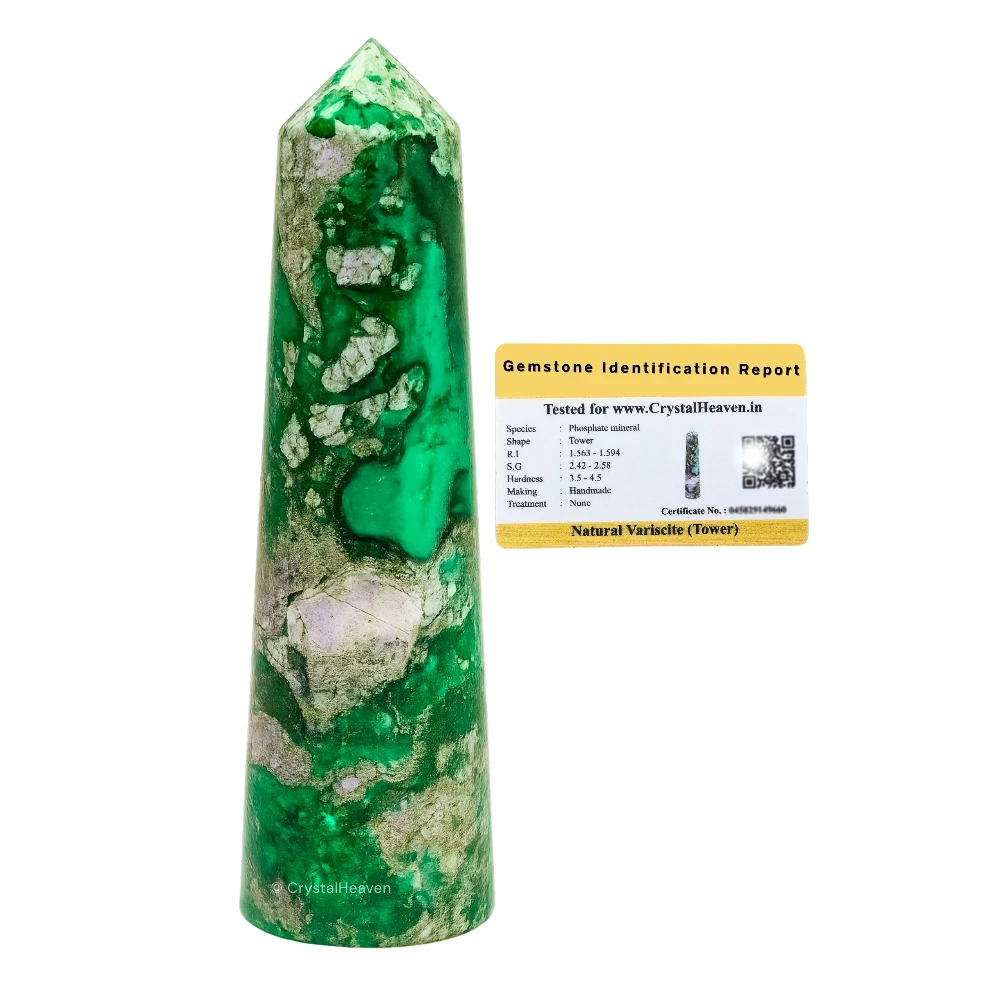 Variscite Crystal Tower (2" to 3" inch) - Image 2