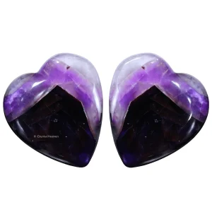 Amethyst Mini Heart (Pack of 2)