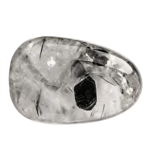 Tumbled Black Rutilated Quartz Stones (30 Gram)