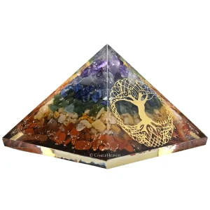 7 Chakra Orgone Pyramid (Tree Of Life)