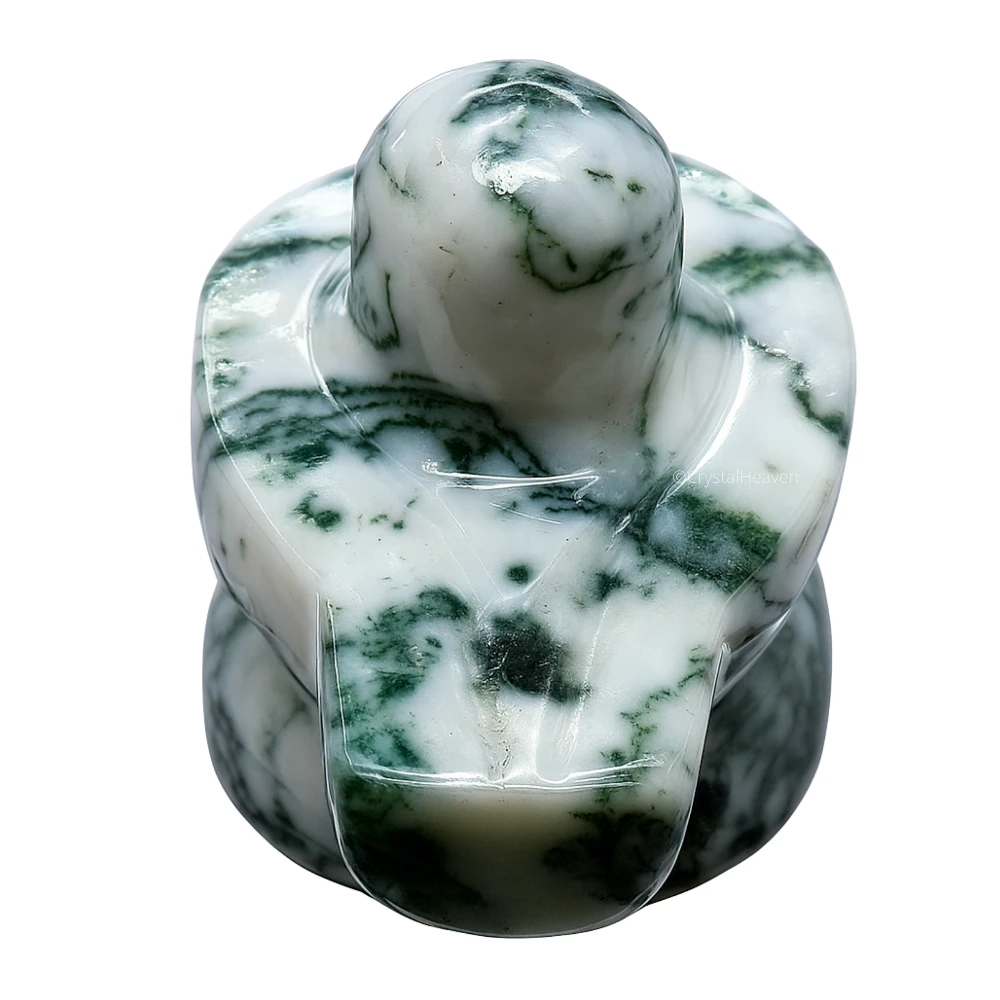 Tree Agate Shivling - Image 3